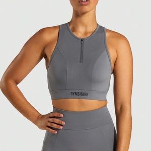 GYMSHARK Non-Stop Sports Bra Grey